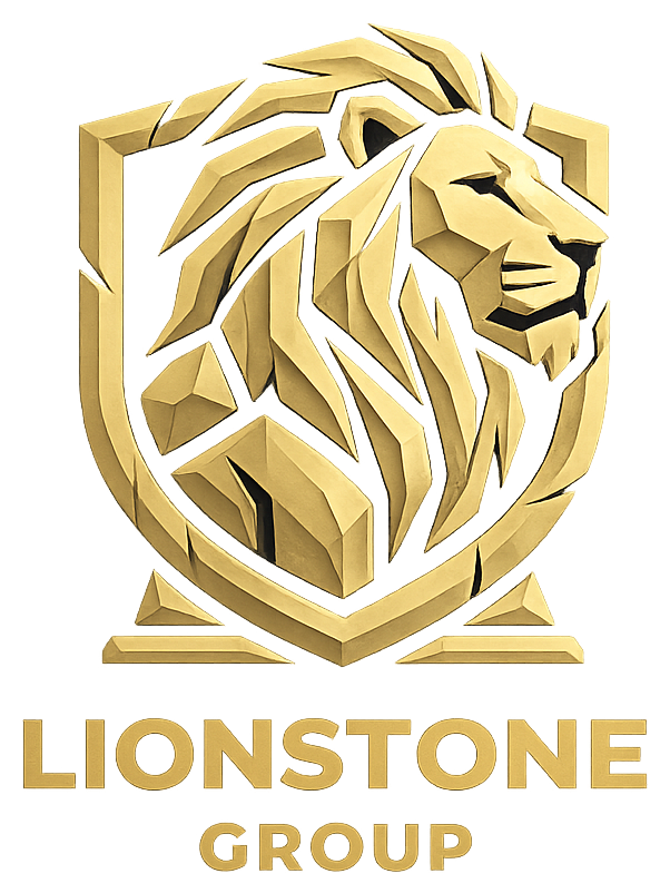 LIONSTONE Group lion shield diagram